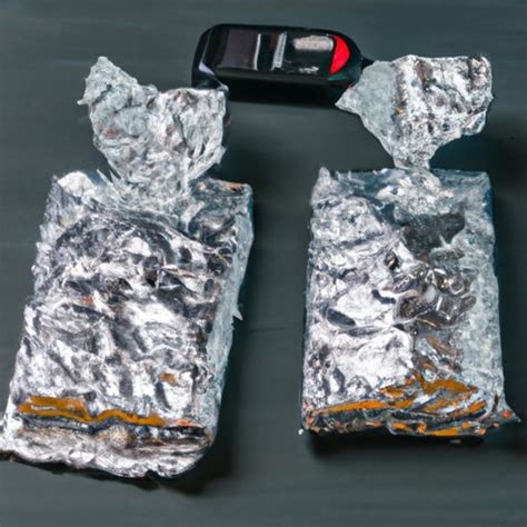 can aluminum foil block gps